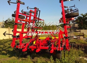 Культиватор КСУ8.4 4х-рядный с катком+пружиннные бороны универсальный предпосевн #1649534
