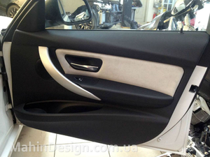 Перетяжка дверных карт кожей #1649924