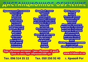 Обучение на курсах дистанционное Кривом Роге #1650829