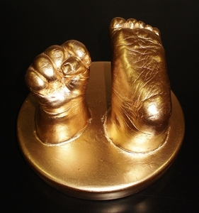 Делаем качественно слепки детских ручек и ножек #1651537