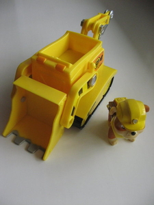 Щенящий патруль - Щенок крепыш и бульдозер спасателя #1653558