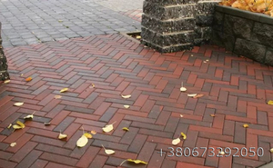 Тротуарная плитка “Кирпичик” по оптовым ценам. Доставка+укладка. #1653400