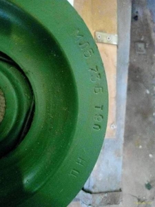 Колесо не тормозное,  310х135 модель К290 #1653157