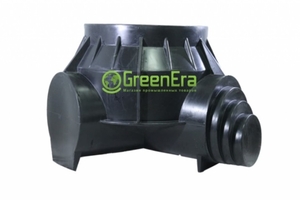 Колодязь каналізаційний хрестовий лотковий #1652035