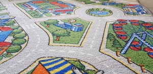 Детский ковролин Мегаполис. Ковровое покрытие #1653632