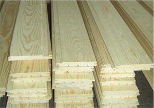 Вагонка сосна дерев'яна.  #1213090