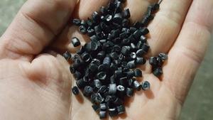 Гранула ППР полипропилена,  насыщенно-черная #1655567