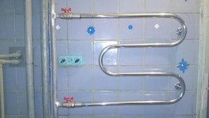 Замена полотенцесушителя Киев. #1655492