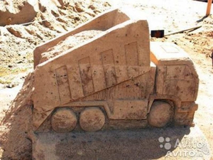 Безлюдовский песок горный и мытый кирпич #1656976