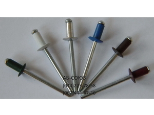 Фарбовані витяжні заклепки для кріплення профнастилу #1658772