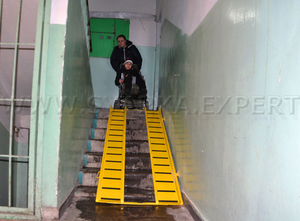 Пандус для инвалидных и детских колясок в Киеве. #1659979