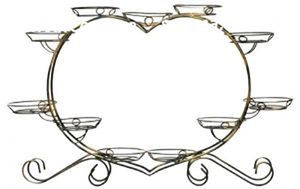 Кованая подставка для цветов 