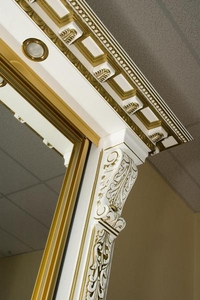 Декоративный карниз из массива дуба или бука. Погонаж. Склад. #1666003