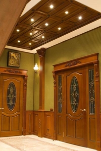 Интерьерная отделка из дерева под ключ. Мебельная фабрика «Армандо» #1666002