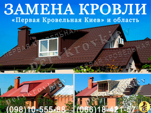 Кровельные работы•Ремонт кровли•Замена кровли•Перекрыть крышу #1666065