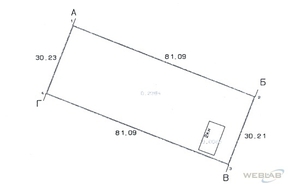 Продажа земельного участка. Киевская область,  Броварской район,  с. Залесье #1668950