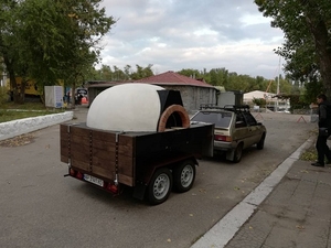 Бизнес на колесах/печь для пиццы на прицепе #1668044
