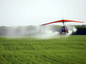 Авиаобработка полей дельтапланом #1667398