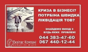 Ліквідація ТОВ Дніпро. Послуги юриста з корпоративного права Дніпро. #1666954