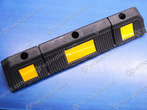 Колесоотбойник резиновый,  парковочный (590х120х90мм) #1666787