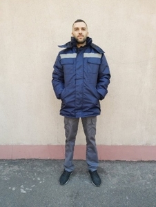 Куртка зимняя Оксфорд с капюшоном - продажа от производителя это выгодно #1666920