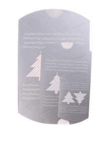 L11-280514,  Набор подарочных пакетов,  серый-белый #1670944