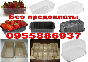 Пинетки 0, 5кг 1кг для ягод клубники малины Гофротара Ящик Картон  #1671672