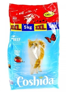 ZO-270001,  Корм для кошек говядина 5кг,  универсальное,  коричневый #1674194