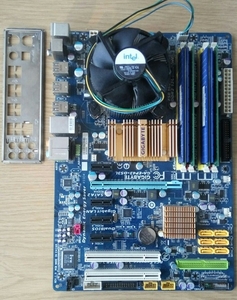  Комплект Xeon E5450,  8gb DDR2,  Gigabyte GA-EP43-DS3L #1674097