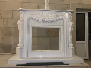 Каминный портал из мрамора.  #1675133