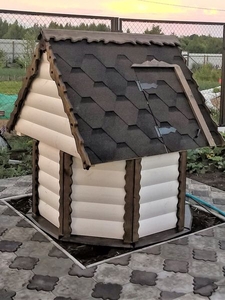 Будиночок для колодязя. Декоративный колодец. Домик для колодца #1674314