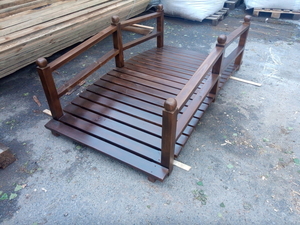 Місток дерев'яний декоративний. Мостик деревянный декоративный #1674318