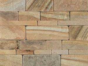 Паркет окатанный из песчаника природного   #1674545