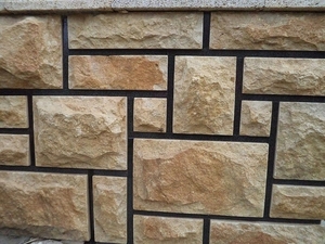 Плитка со сколом из камня песчаника   #1674548