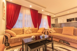 Квартиры и виллы на побережье Средиземного моря  в Турции #1676857