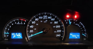 Переводим мили на километры на всех Тойота и Лексус. #1677583