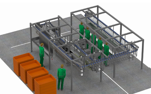 Линия убоя кроликов производительностью 100 голов/ час (Польша) #1675221