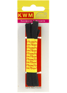 R5-330006,  Шнурки черные,  75 см #1679621