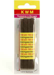 R5-990176,  Шнурки темно коричневый,  150см,  ,  темно коричневый #1679776