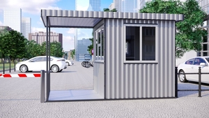 Пост охраны (модель hb-po-md3). Модульные конструкции. HBuilder #1679455