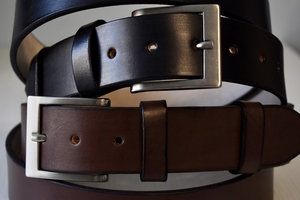 Кожаный ремень пояс ручной работы мужской и женский Турция и Италия #1678702