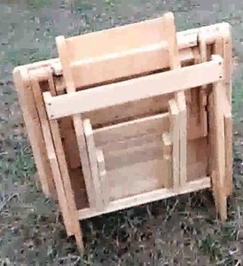 Парта детская деревянная  #1677746