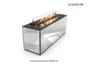 Підлоговий біокамін Render 900-m4 Gloss Fire  #1681479