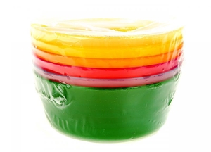 M17-270197,  Набор пластиковых тарелок 6шт,  универсальное,  разноцветный #1680712