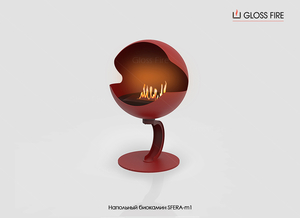 Підлоговий біокамін Sfera-m1 Gloss Fire  #1681533