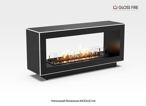 Підлоговий біокамін Module 1200-m4 Gloss Fire  #1681540