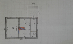  Продам дом  60 кв м . Диёвка -Межа. #1680453