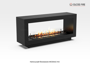 Підлоговий біокамін Module 1200-m5 Gloss Fire  #1681483