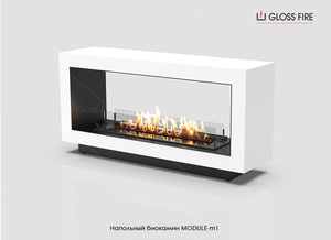 Підлоговий біокамін Module 1200-m1 Gloss Fire  #1681487