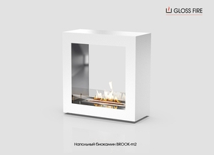 Підлоговий біокамін Brook 500-m2 Gloss Fire  #1681473